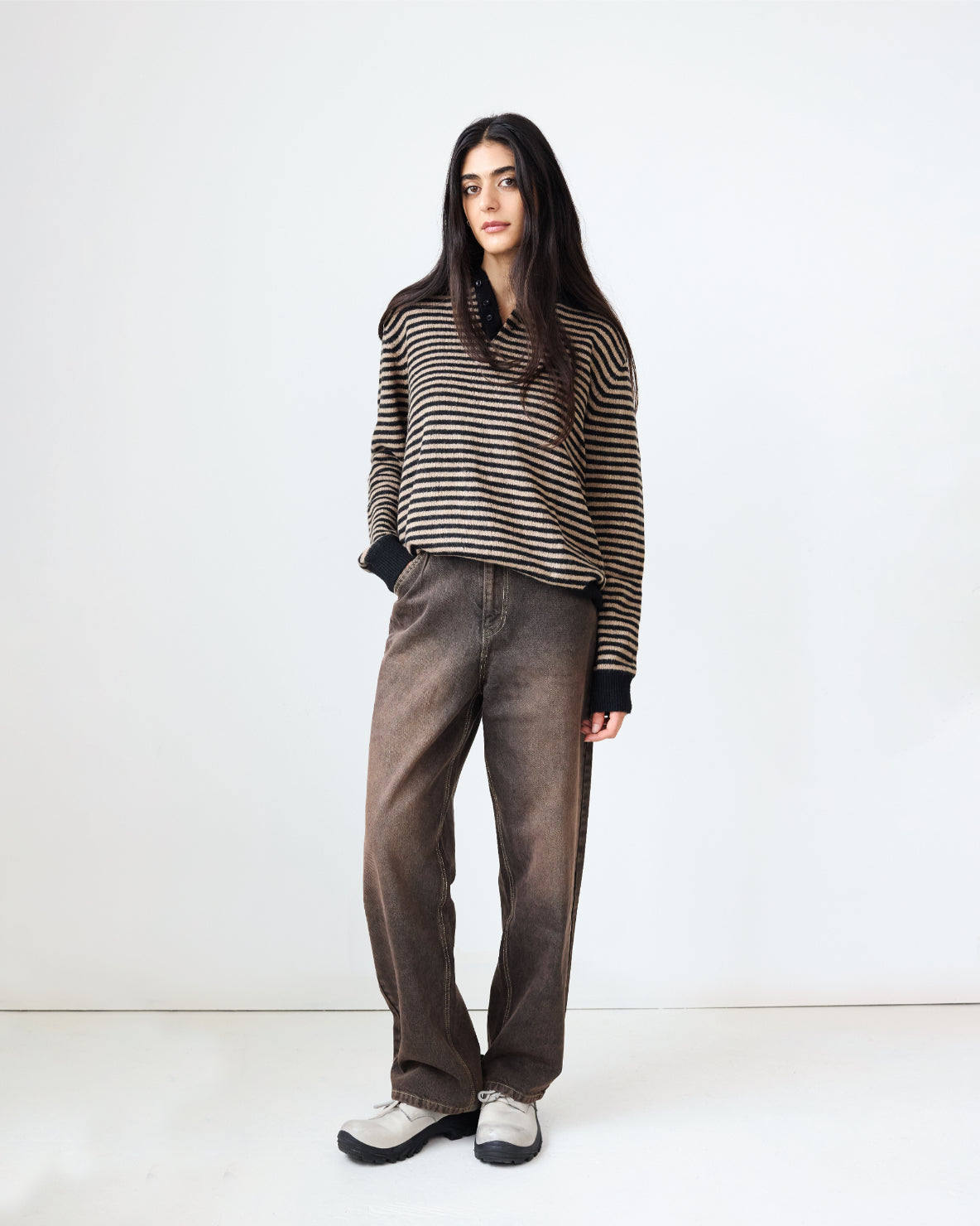 Stripe Leigh Polo