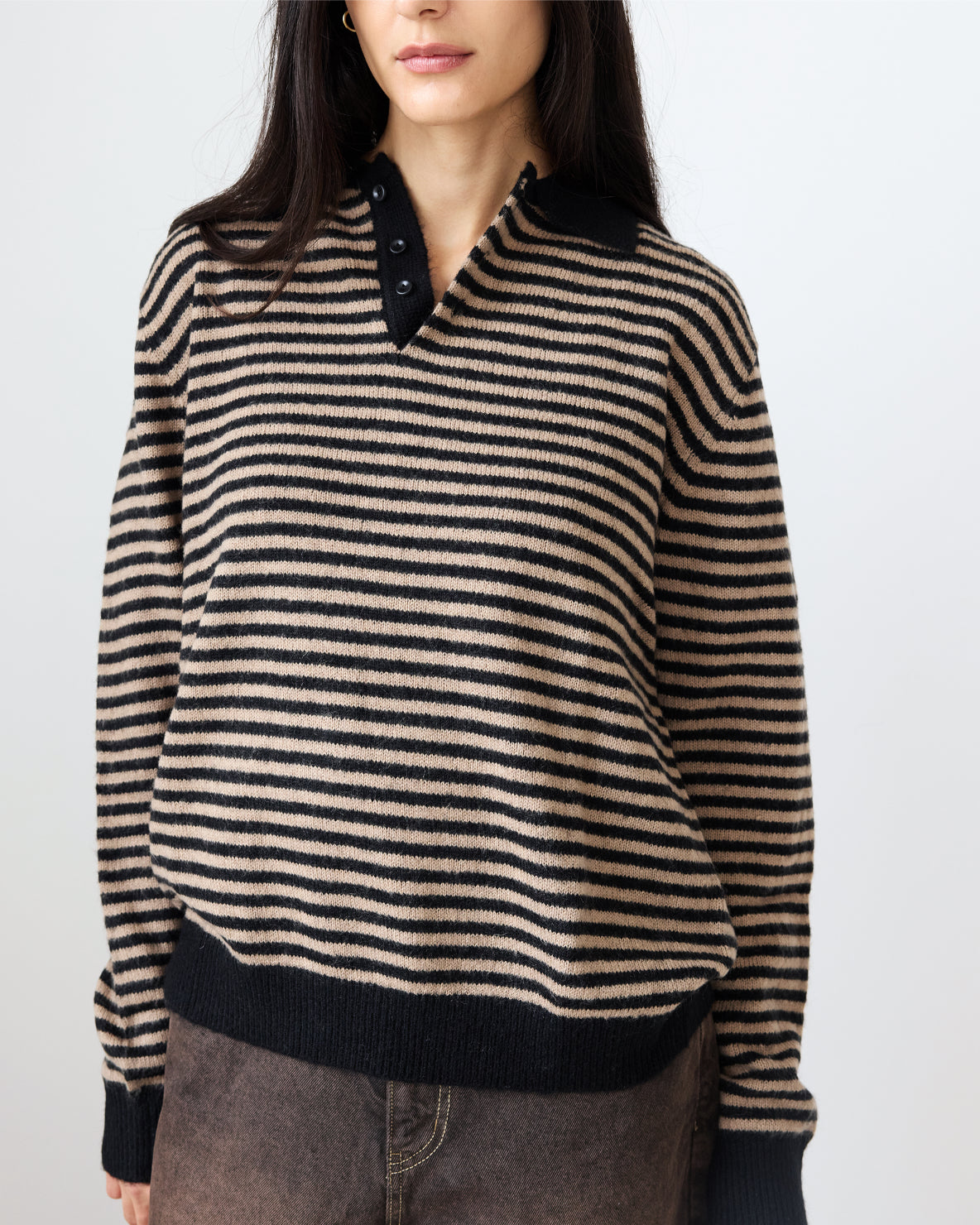 Stripe Leigh Polo