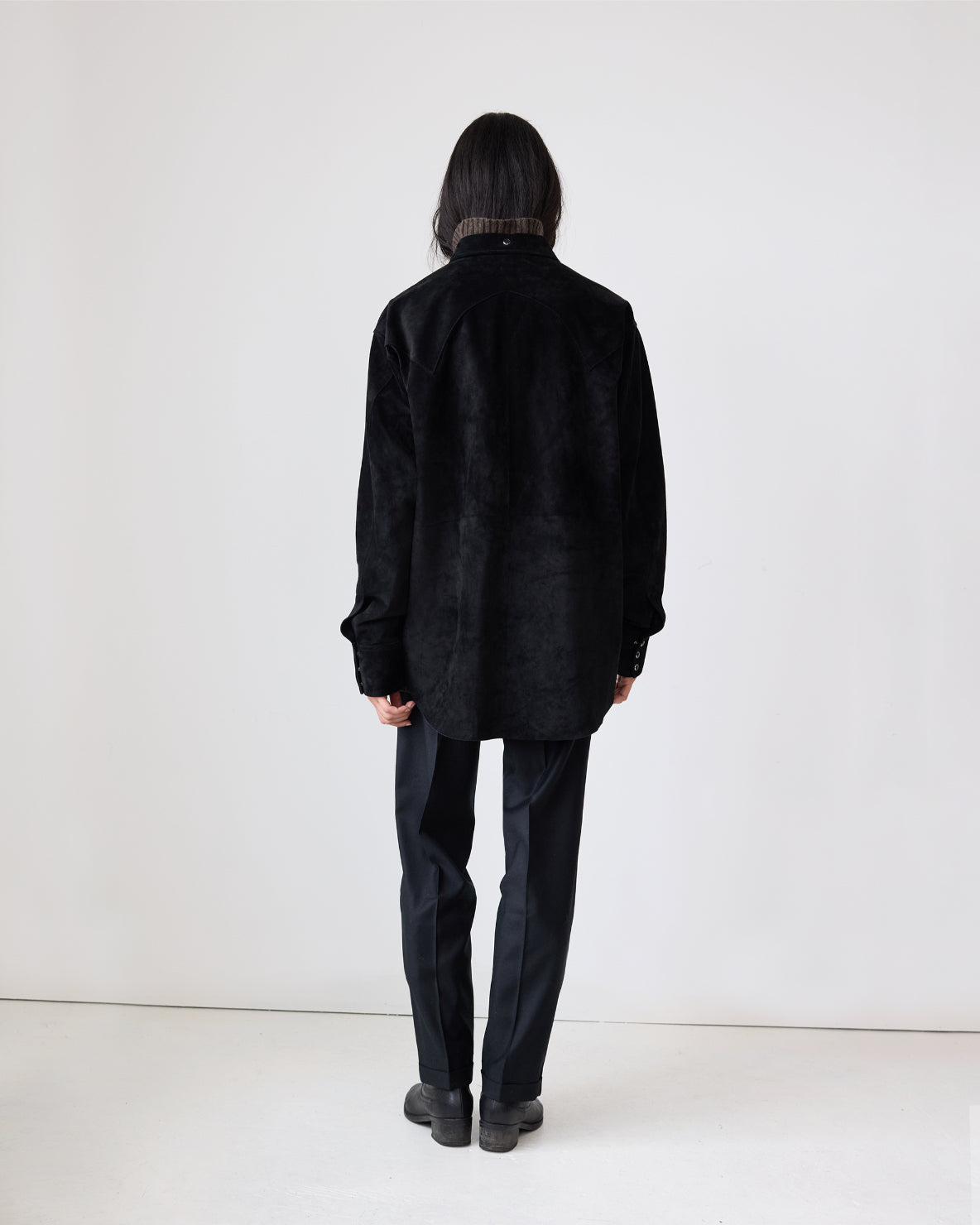 Suede Western Shirt
