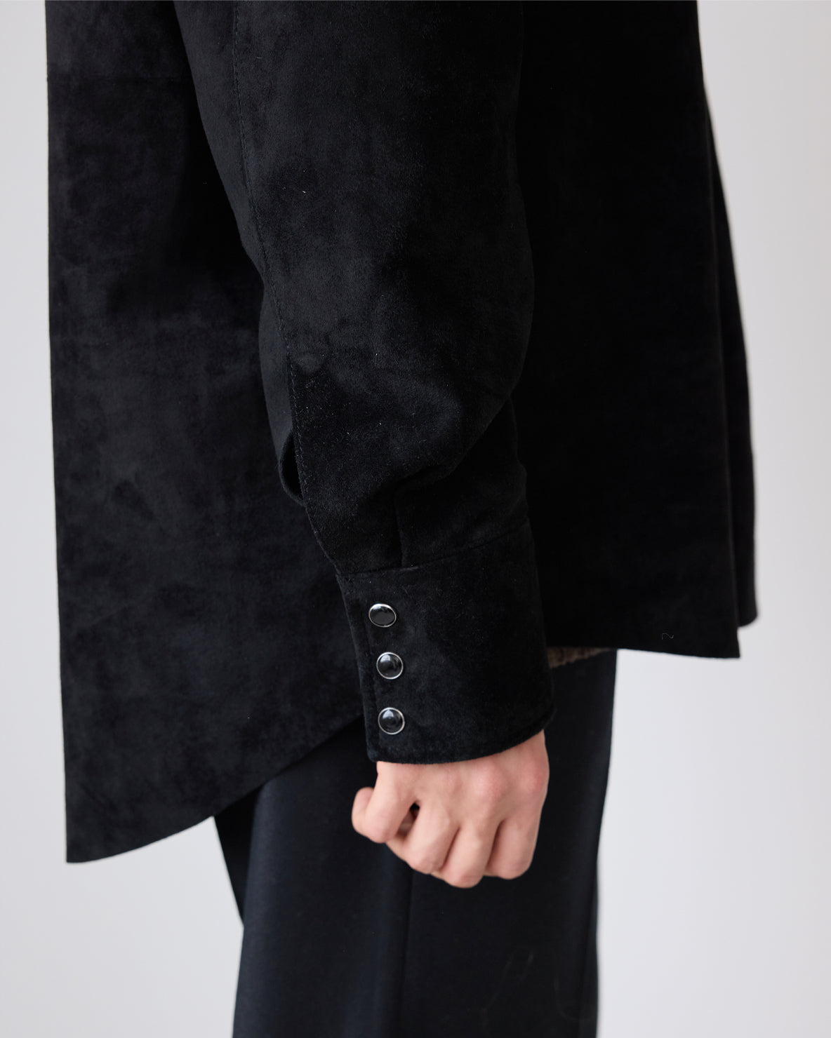 Suede Western Shirt