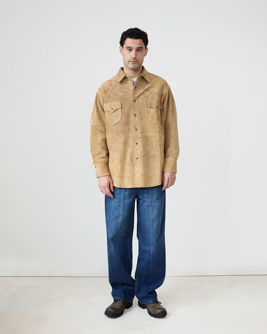 Suede Western Shirt