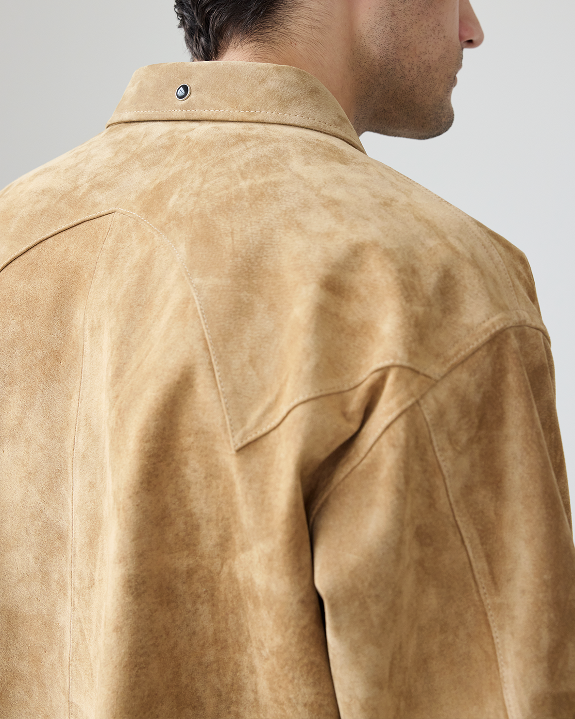 Suede Western Shirt
