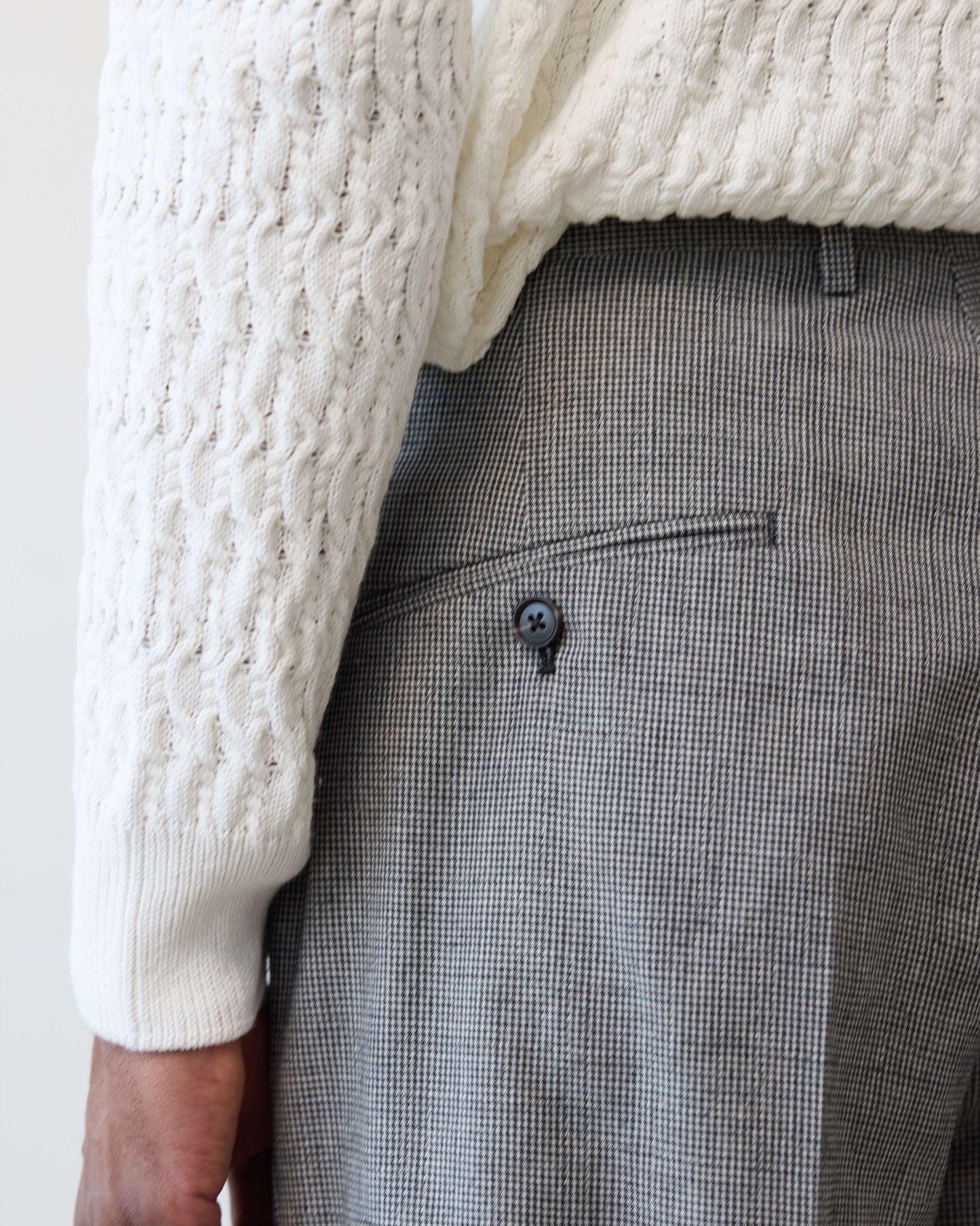 Double Pleated Trouser