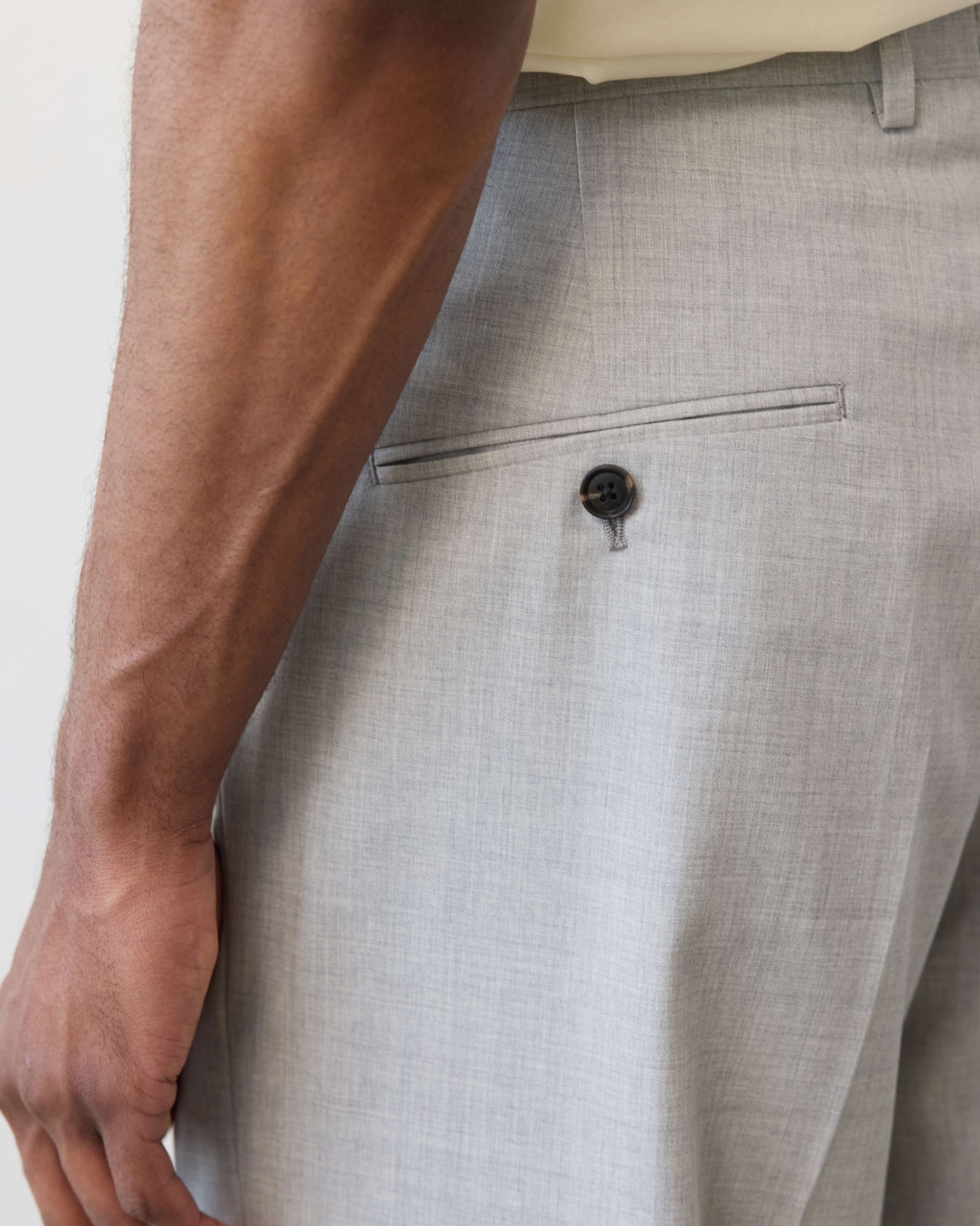 Double Pleated Trouser