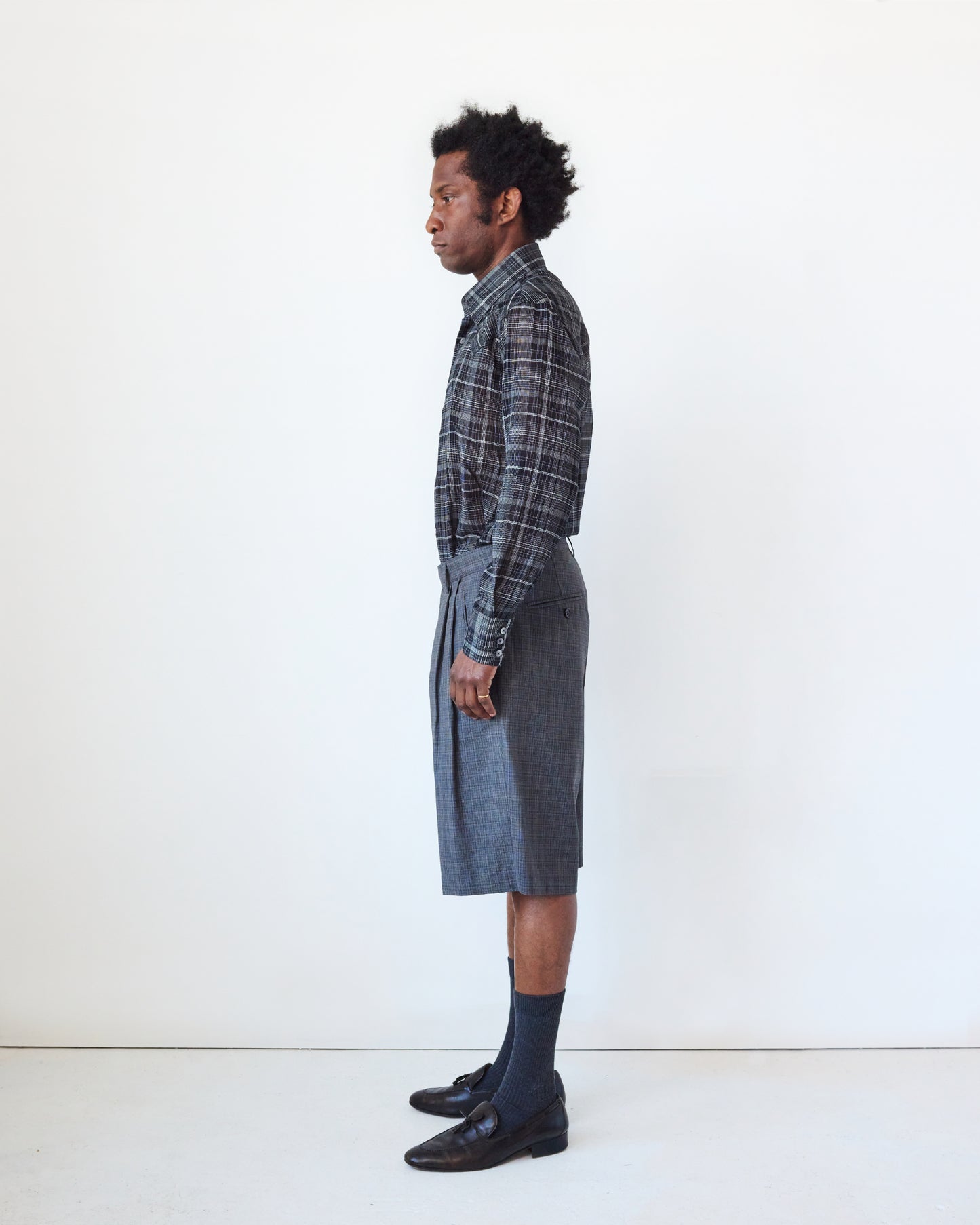Roy Pleated Shorts