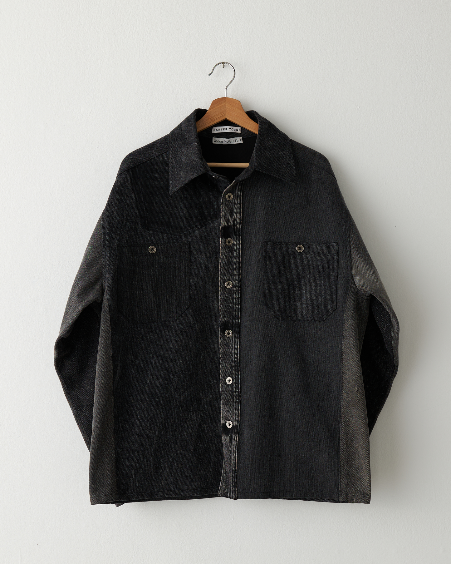 Re-Worked Denim Overshirt