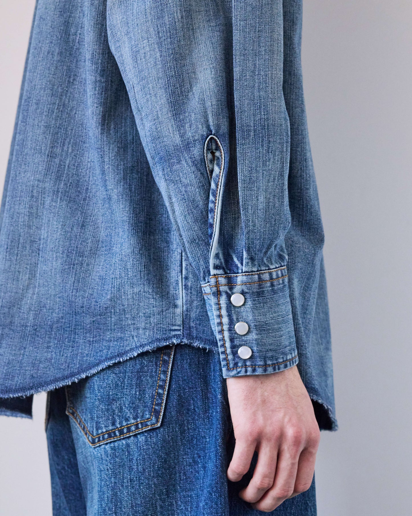 Denim Western Shirt