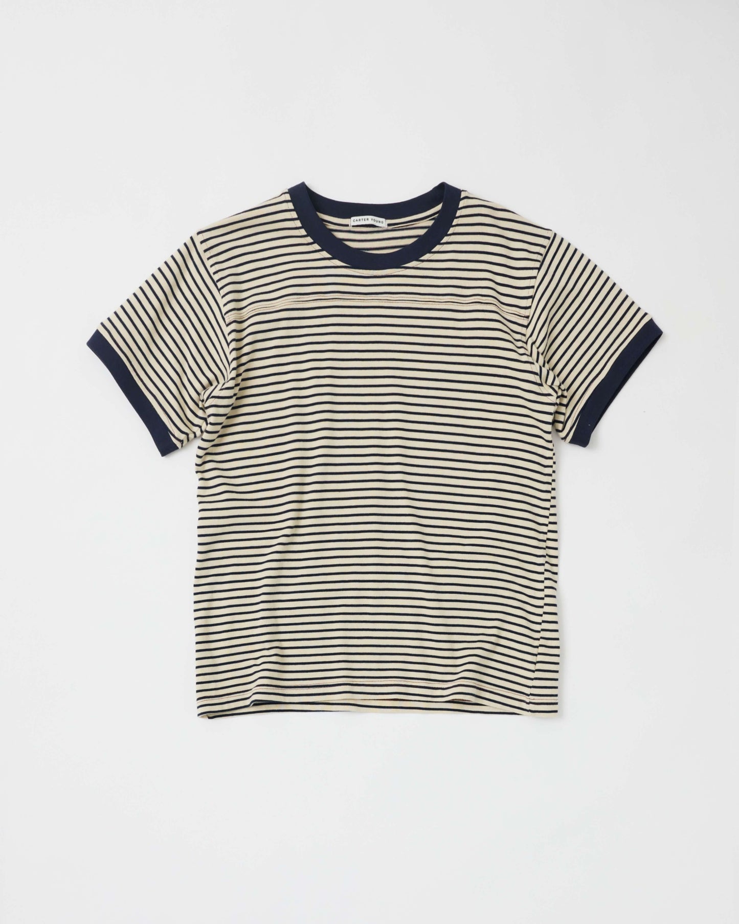 Striped Football Tee