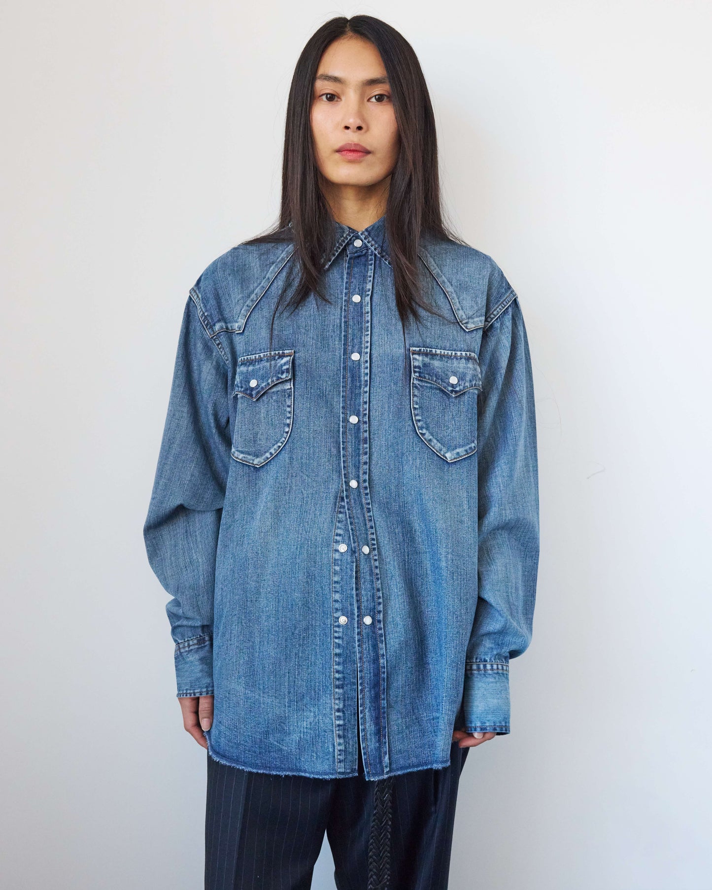 Denim Western Shirt