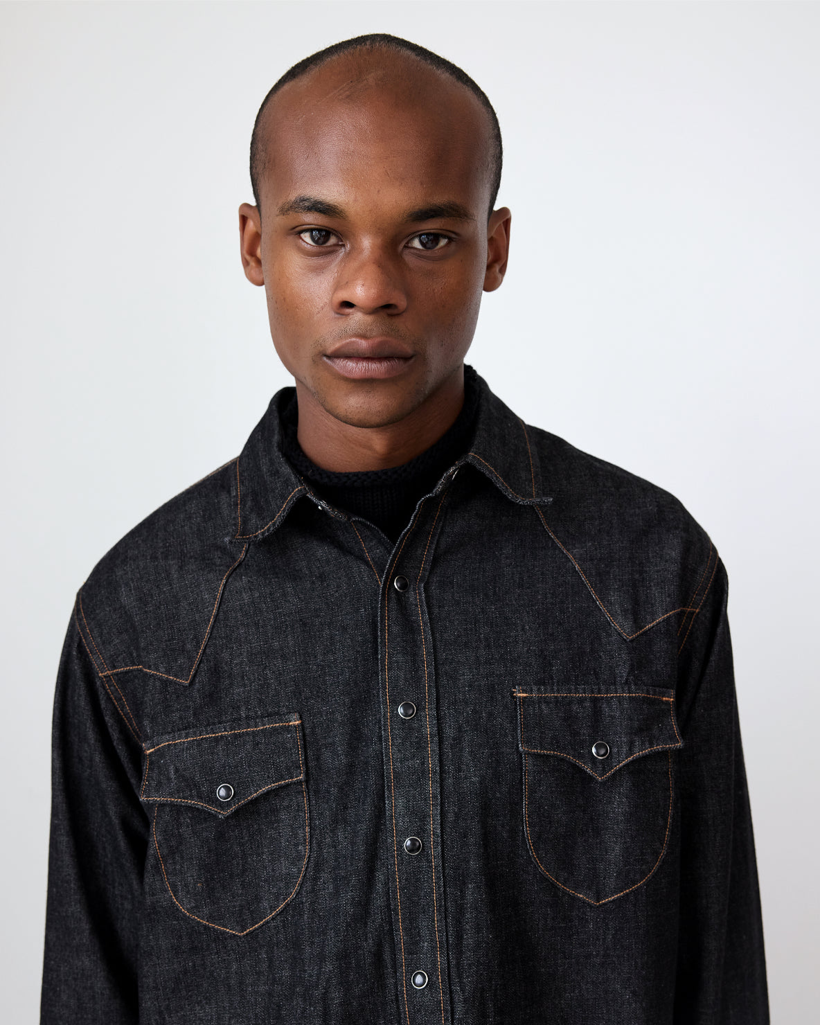 Denim Western Shirt
