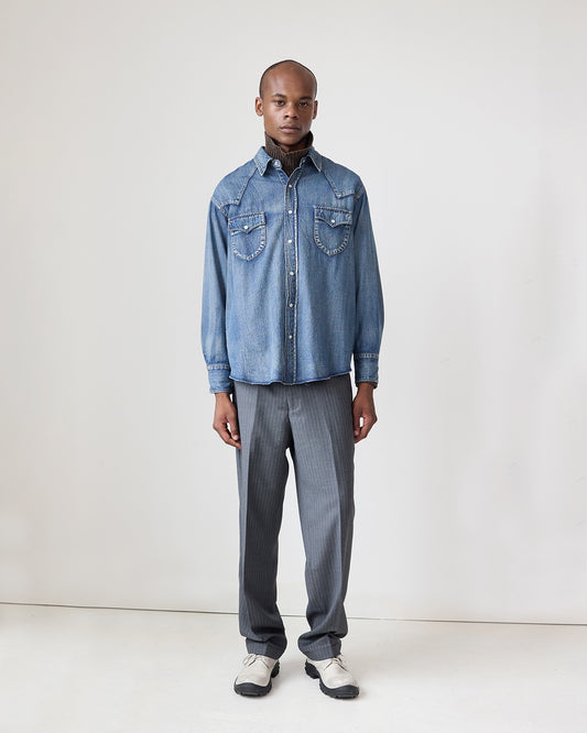 Denim Western Shirt