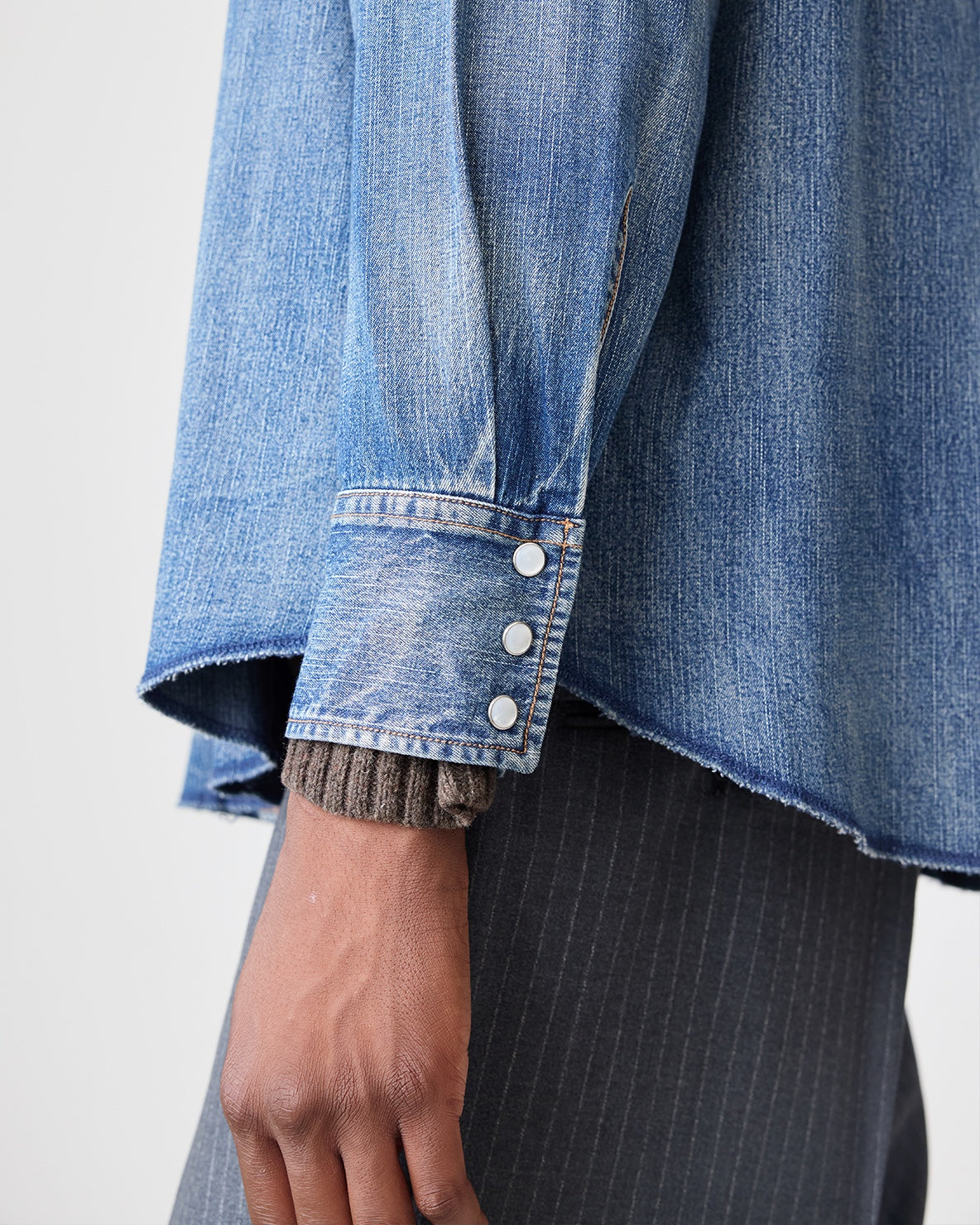 Denim Western Shirt