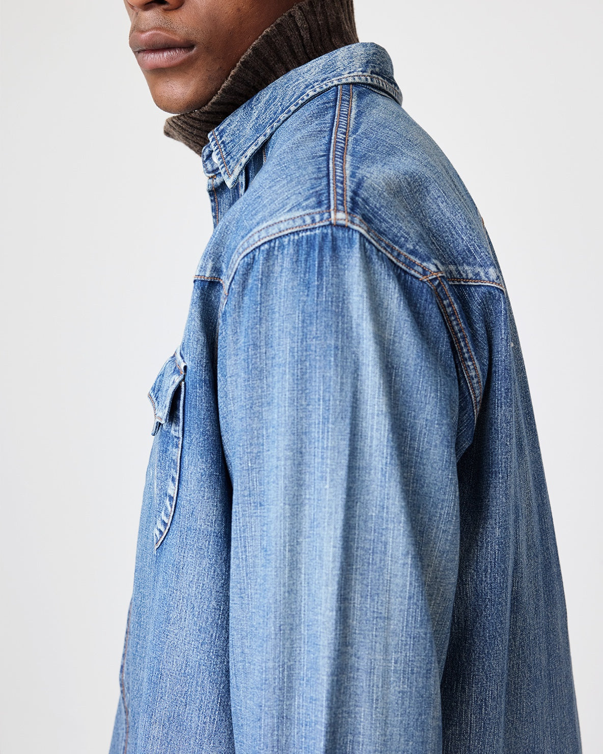 Denim Western Shirt