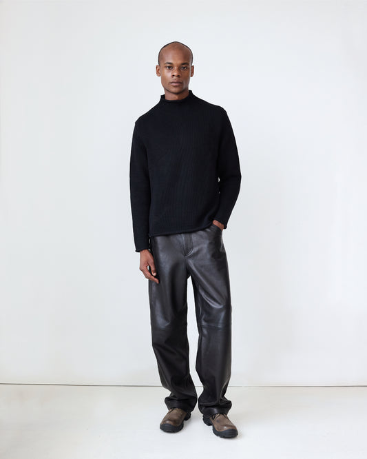 Cotton Roll Neck Sweater