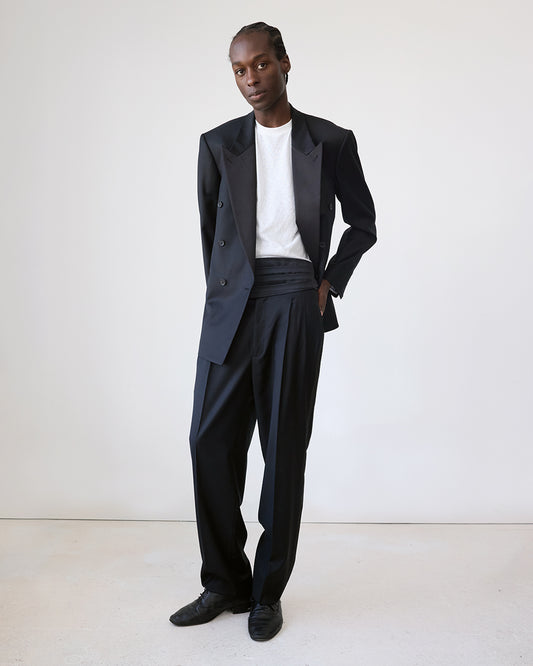 CY X PV Double Pleated Trouser