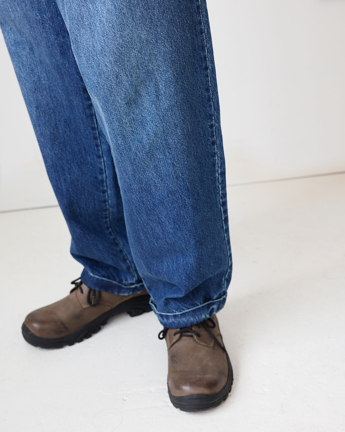 Washed Pleated Jean