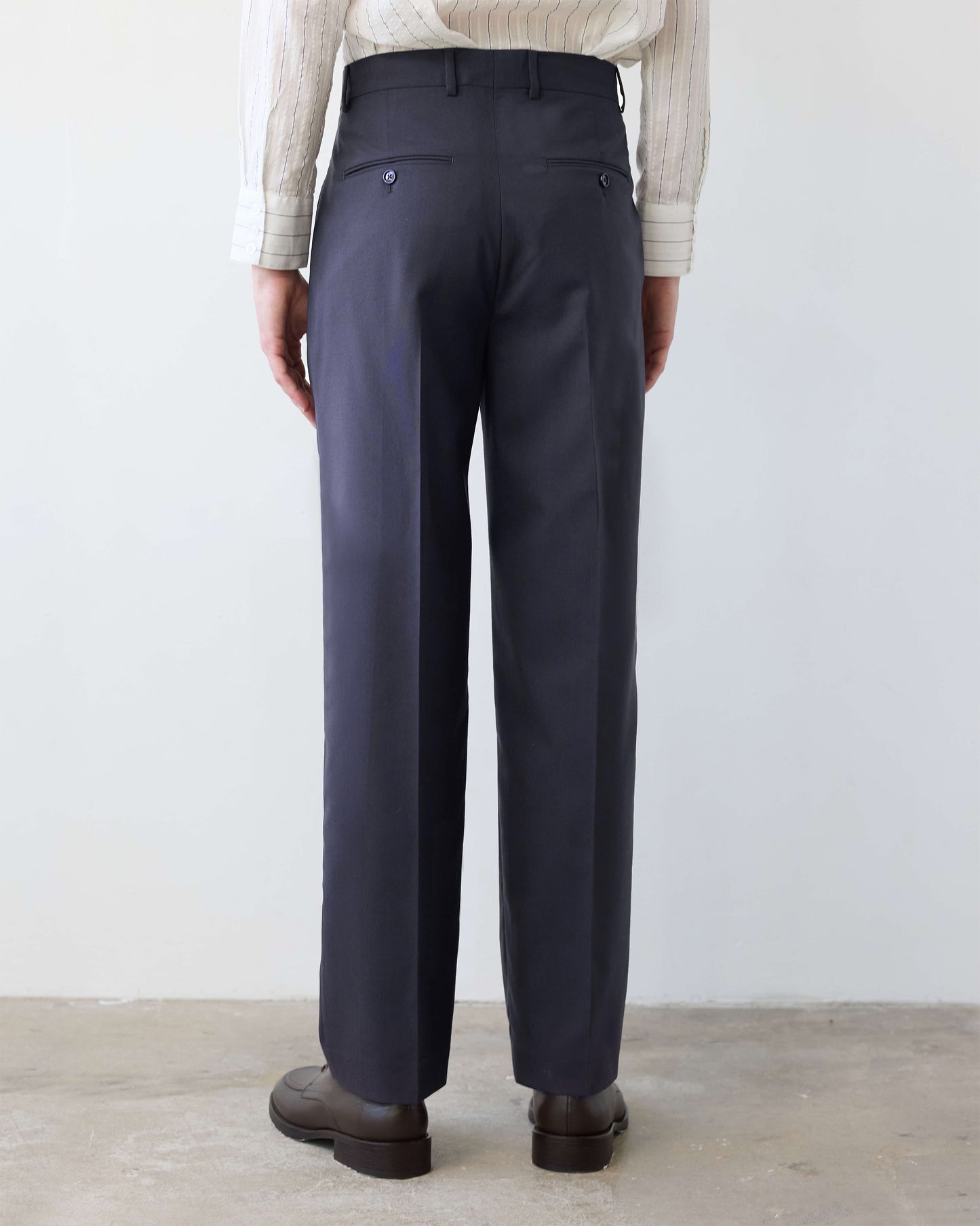 Double Pleated Trouser