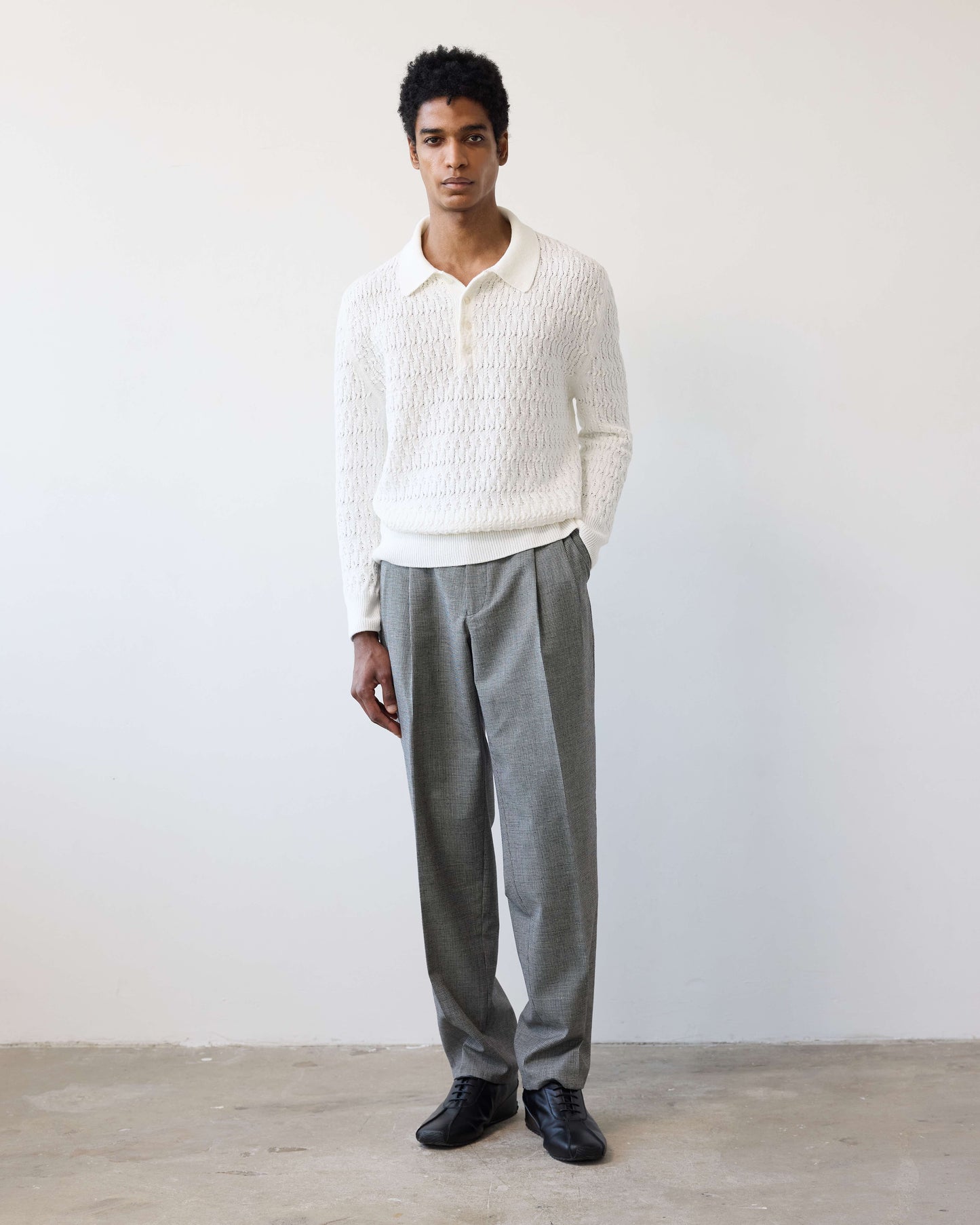 Double Pleated Trouser