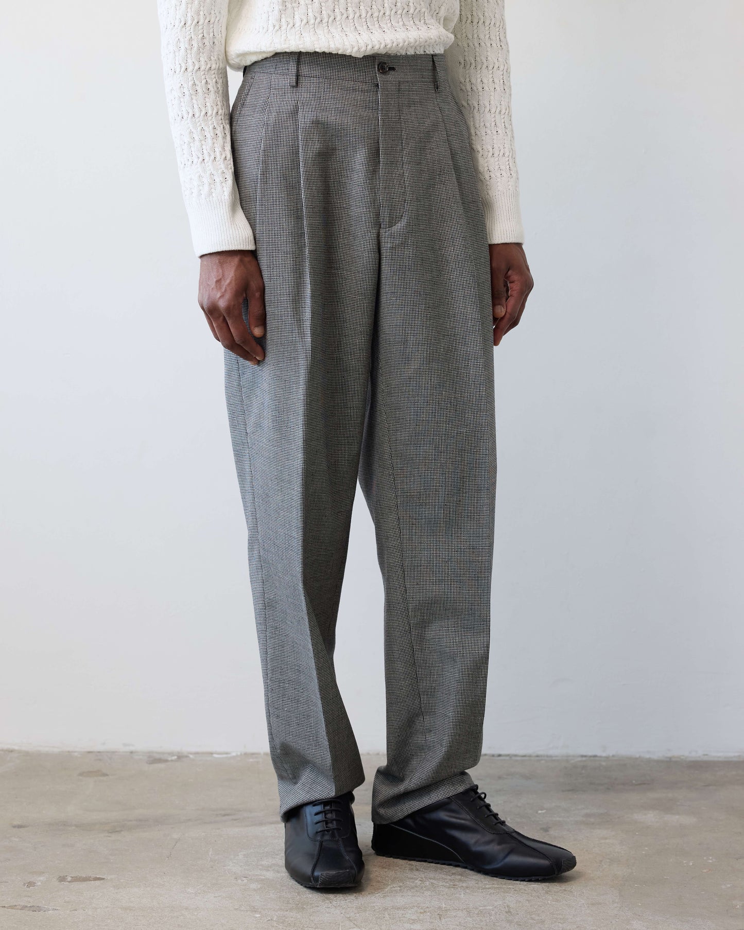 Double Pleated Trouser
