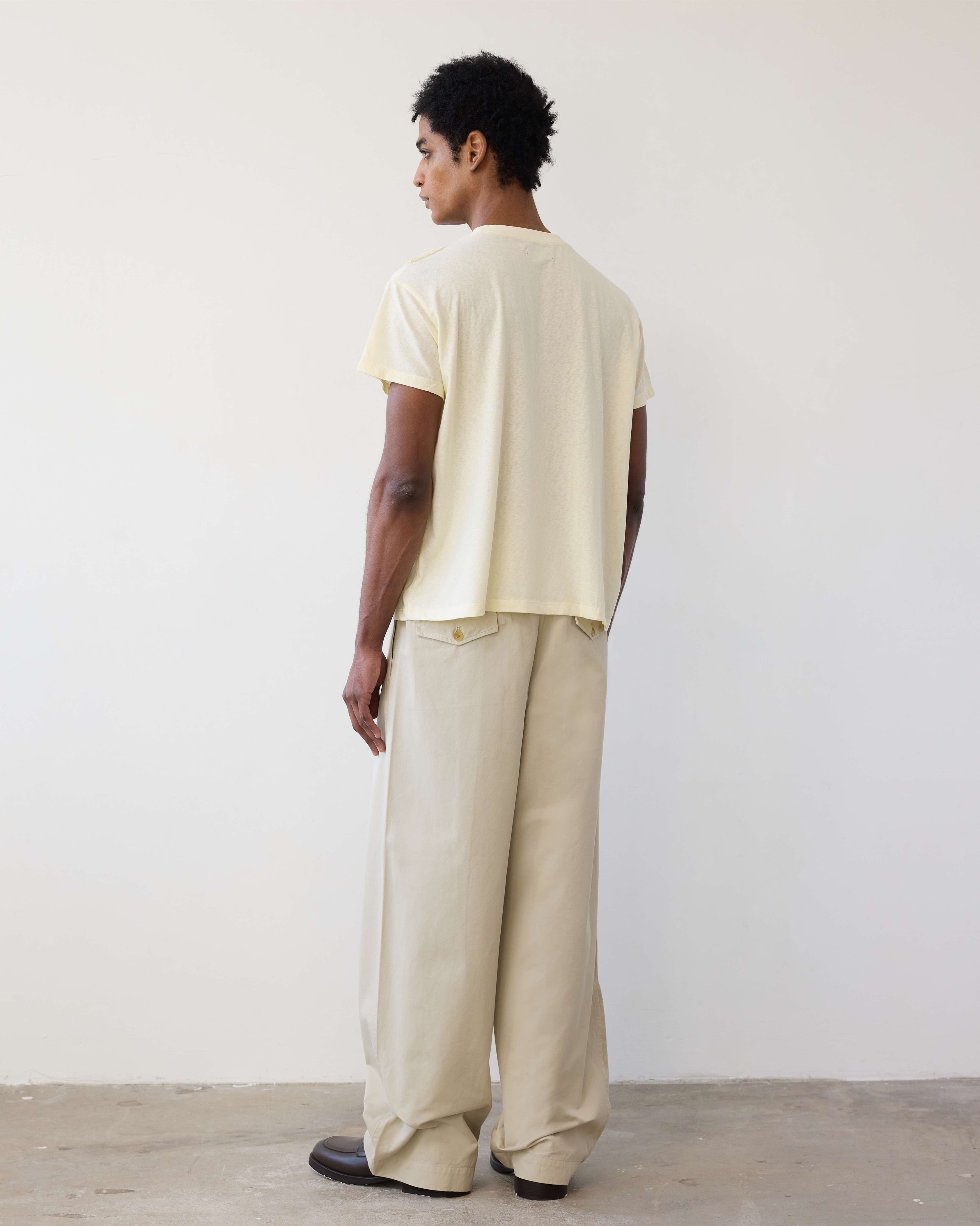 パンツ CARTER YOUNG ALLEN CHINO PALE KHAKI Allen Chino — Pale Khaki | Carter Young