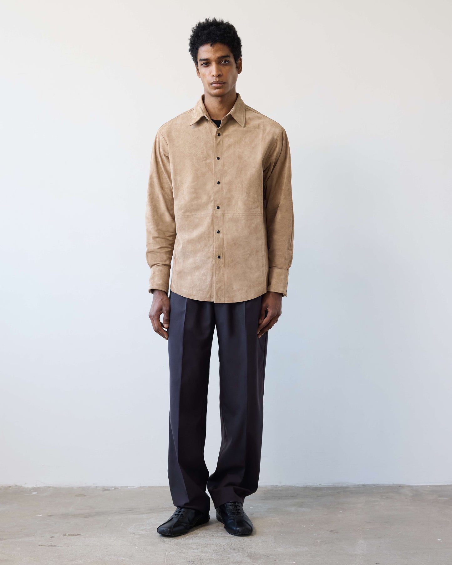 Suede Western Shirt