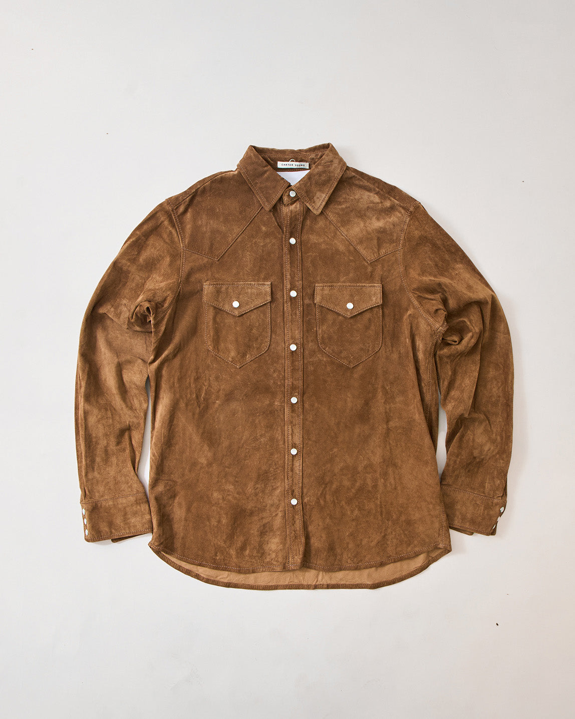 Suede Western Shirt