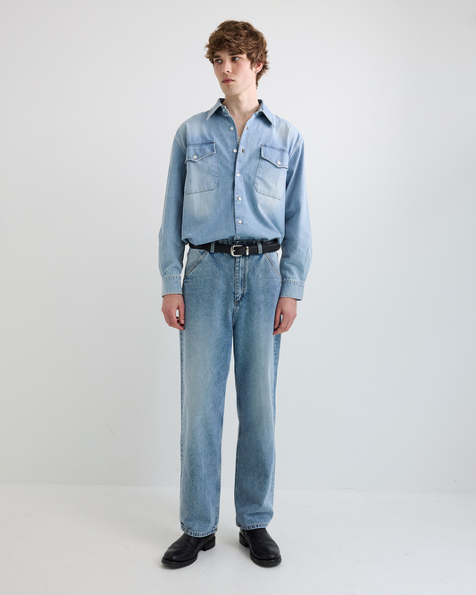 Washed Denim Utility Hugo