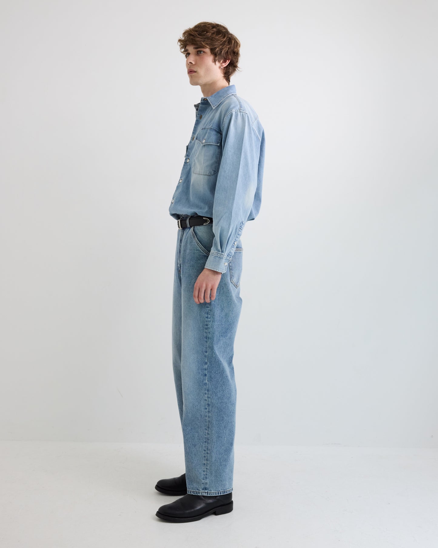 Washed Denim Utility Hugo