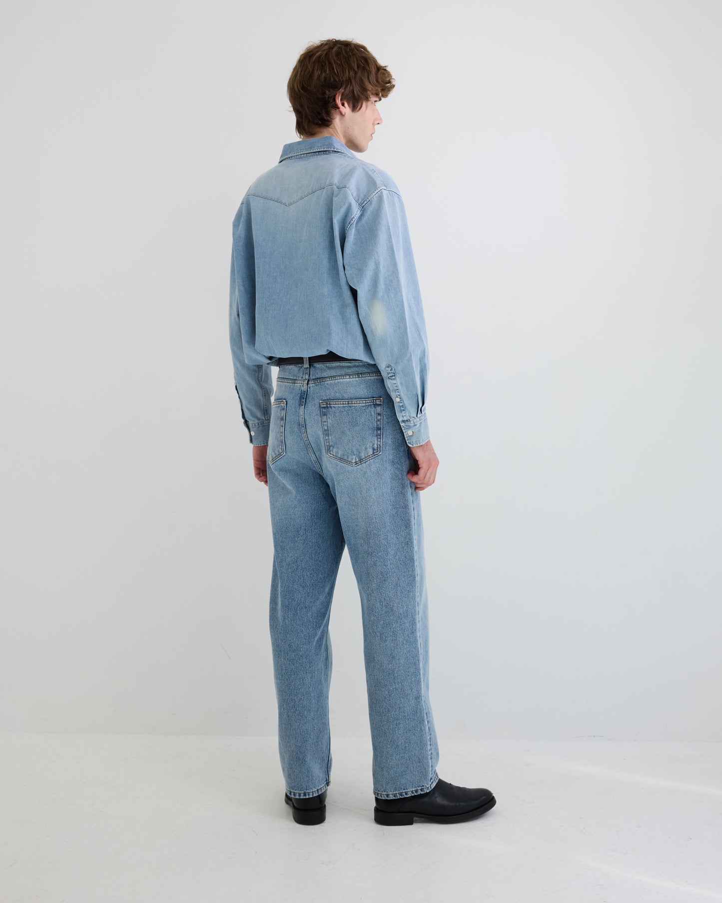 Washed Denim Utility Hugo