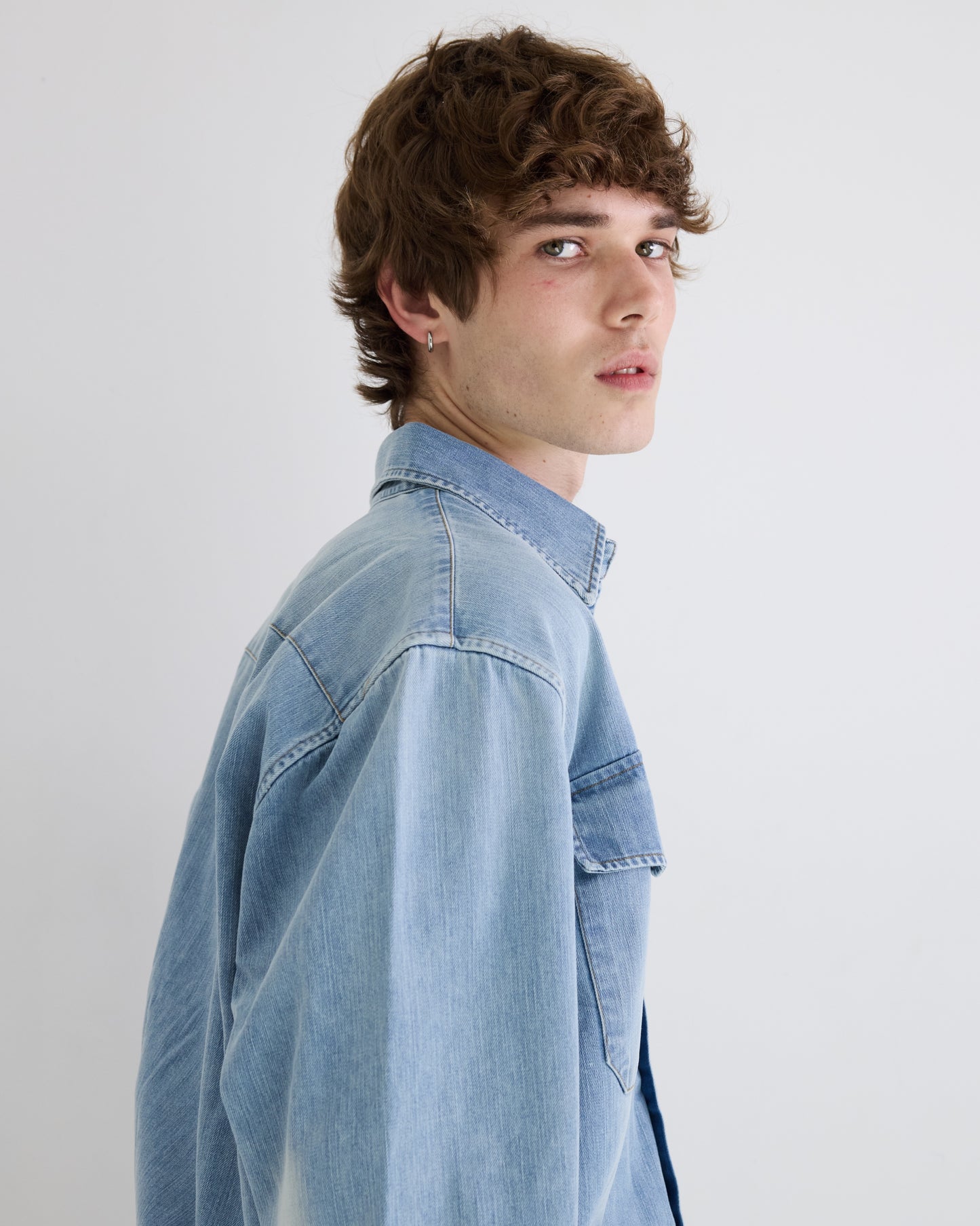 Washed Denim Utility Hugo