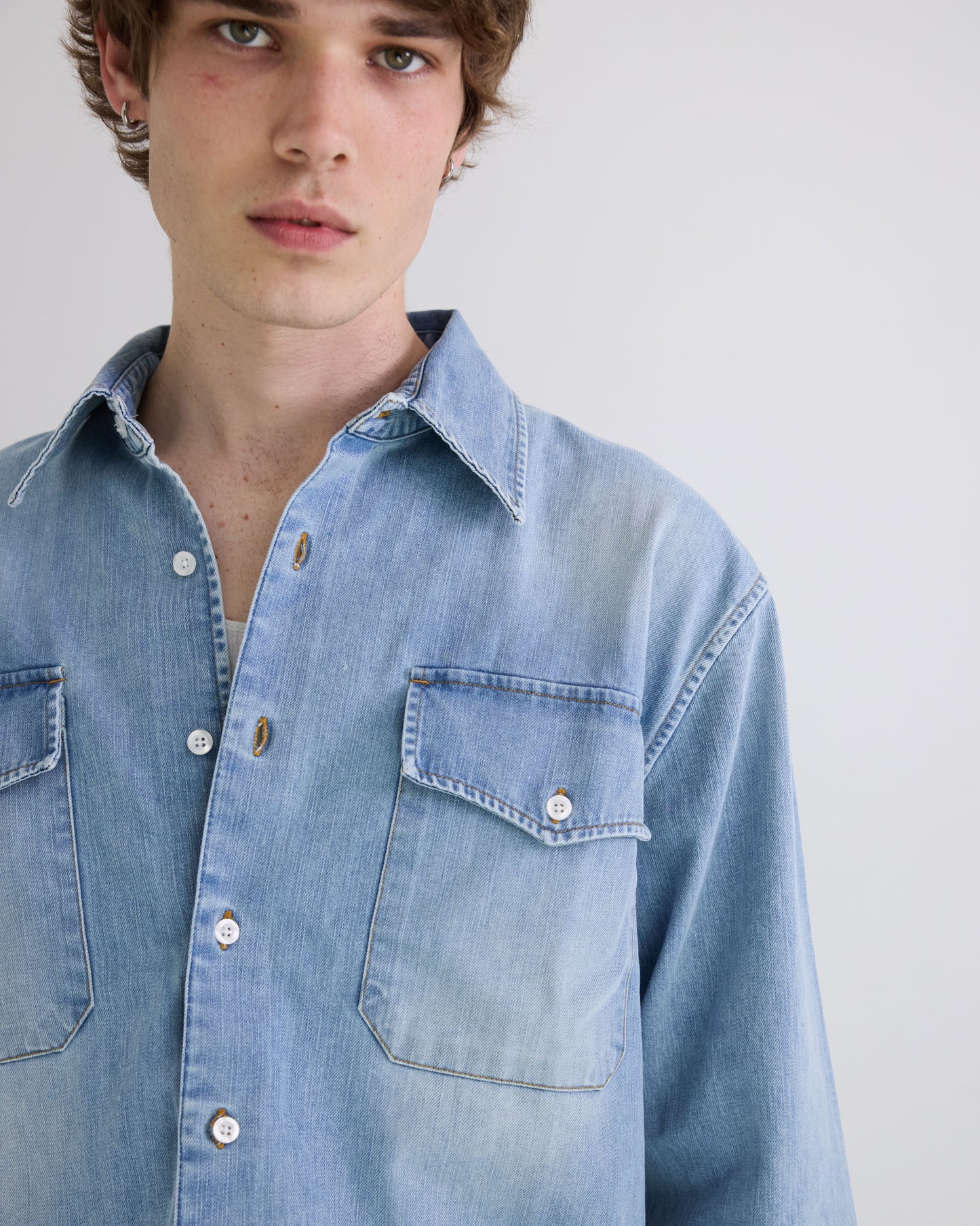 Washed Denim Utility Hugo