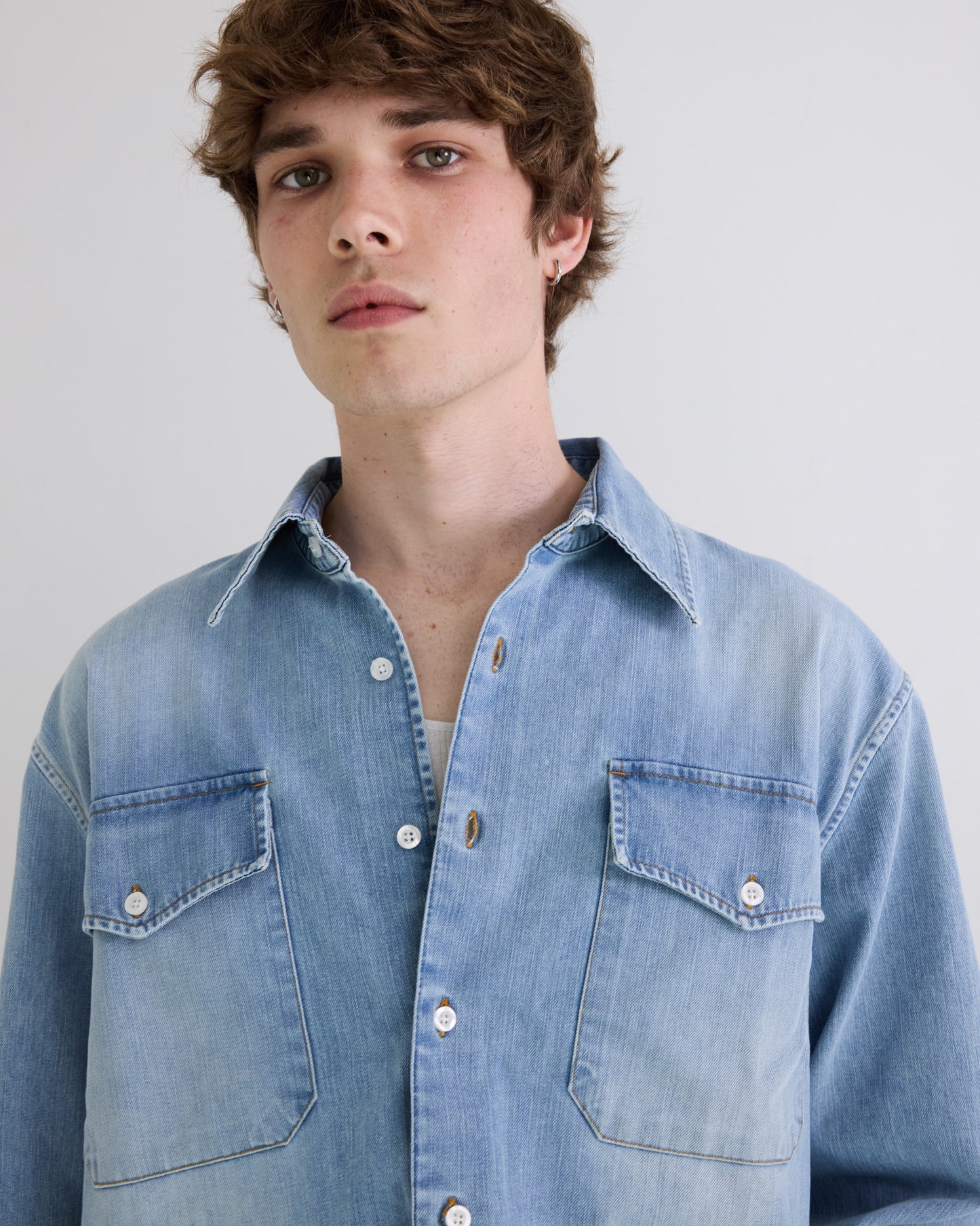 Washed Denim Utility Hugo